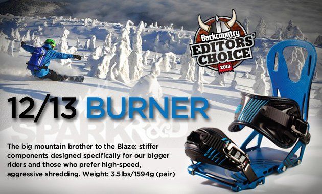 spark burner splitboard binding