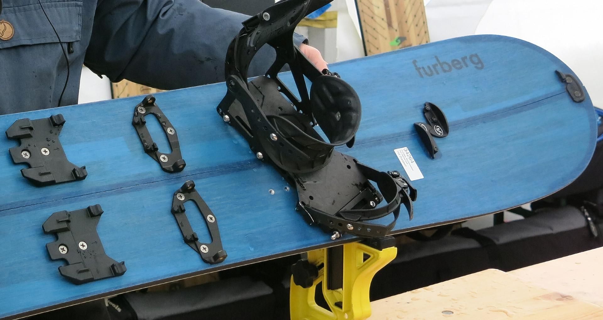 Freeride Split mit Spark Bindung