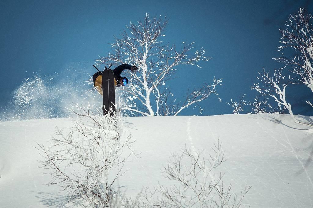 Freeride Split in Action. Rider: Victor Heim