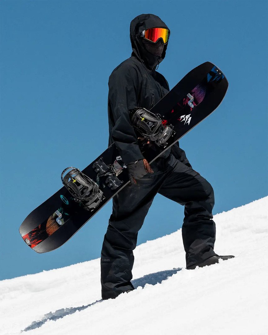 Jones Snowboards Men's Mountain Twin Splitboard 4.8 Freestyle - Detail 3 Jones Snowboards Men's Mountain Twin Splitboard 4.8 Freestyle - Ansicht 3