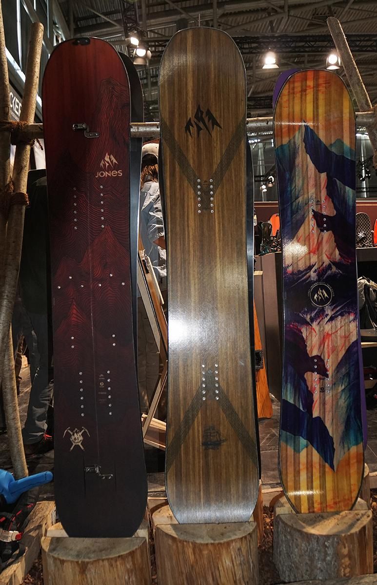 Jones Solution Split 17-18 (left) Jones Solution Splitboard