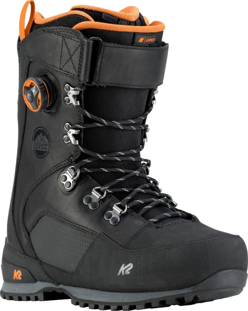 k2 Aspect Boot black Frontview angle