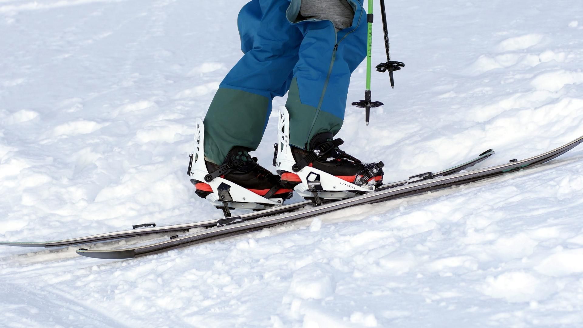 Atom Split with Union Splitboard Test