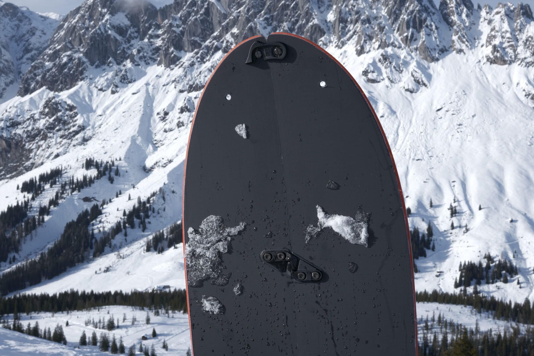 Lange und breite Schaufel, die für viel Auftrieb sorgt Nitro Slash Split