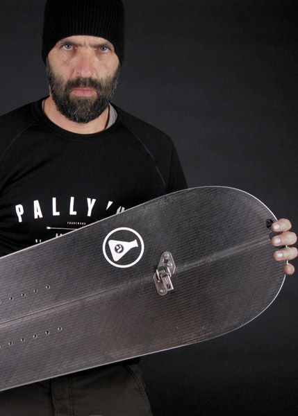 Peter Bauer with his Amplid Carbon Split 14-15 Peter Bauer with his Amplid Carbon Split 14-15