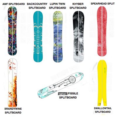 Prior Splitboards AMF / Brandywine / Fissile / 12/13