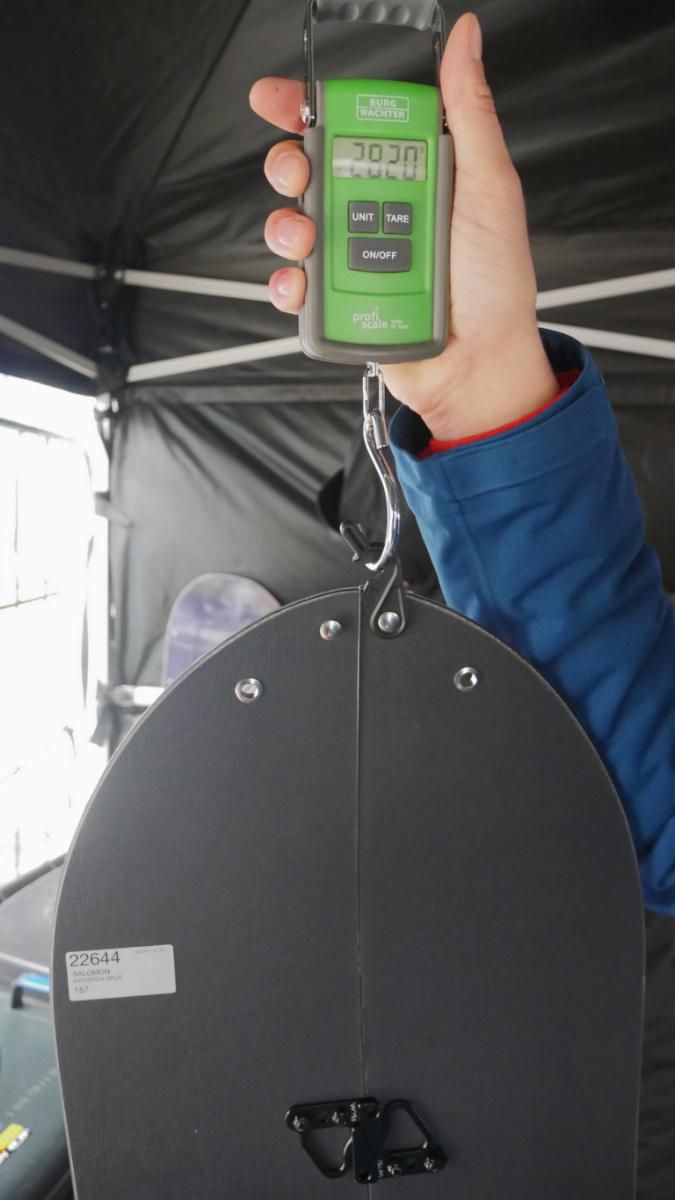 Weight Measurement 2820g for the 157 version