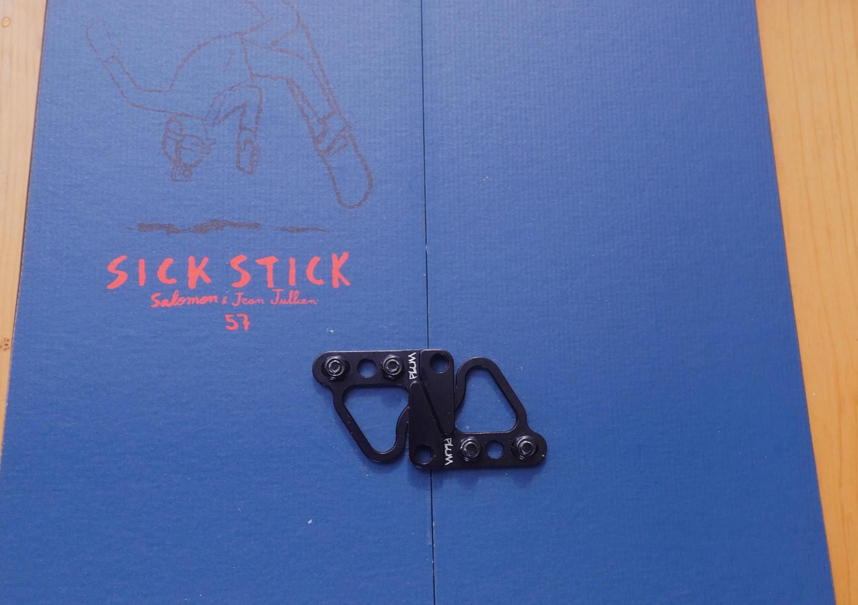 Salomon Sickstick Splitboard 2018-19 Topsheet with Plum WOM Hooks