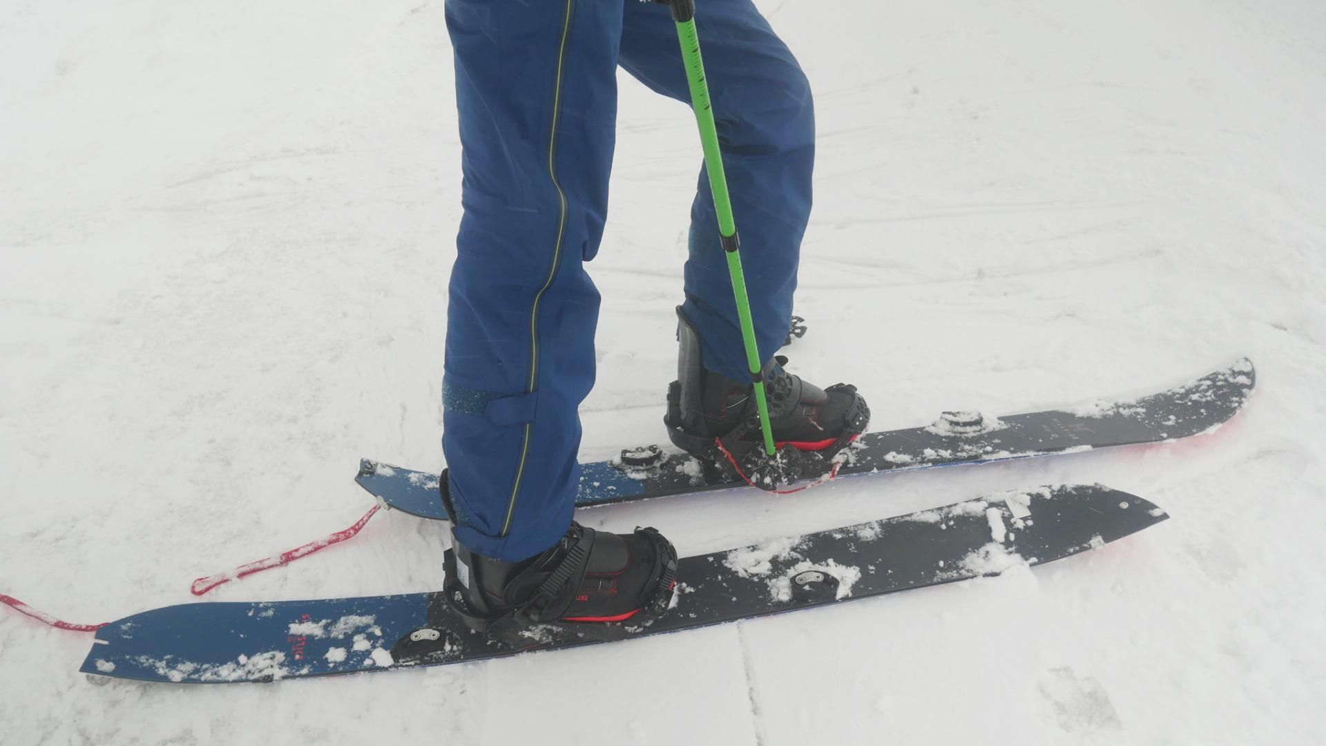 Salomon Sickstick Splitboard 2018-19 Skinning
