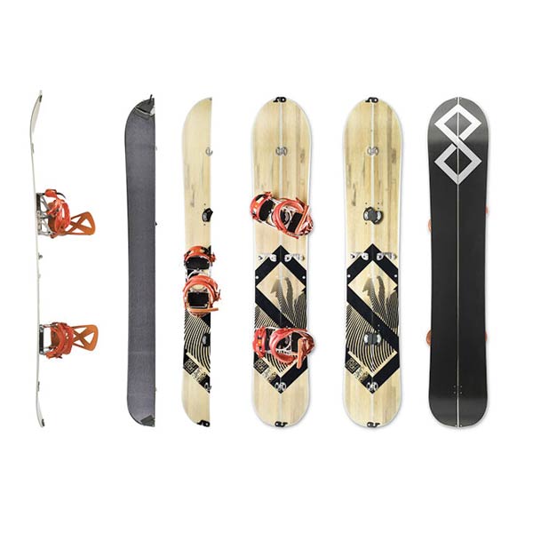 Bild: Splitboard Splitsticks Slash 12/13