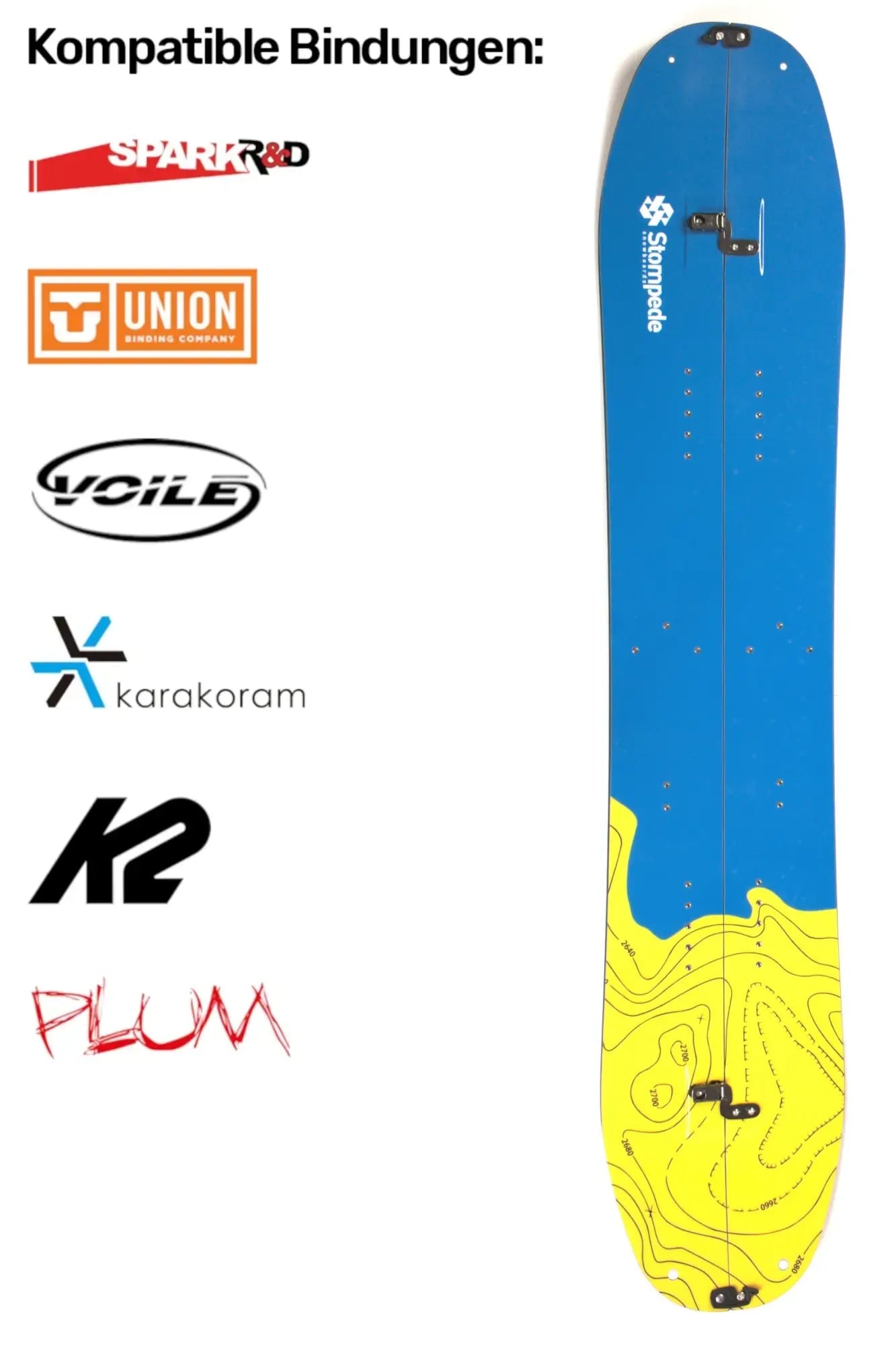 Stompede Airtime Splitboard 25-26 – Splitboard Produktbild 2