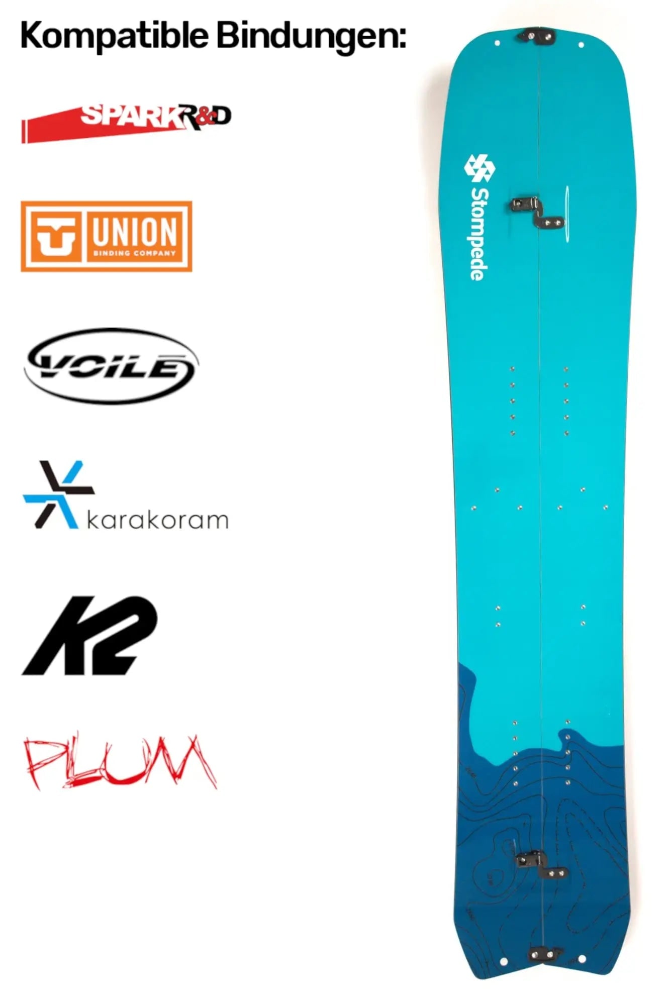 Stompede Nordstau Splitboard 25-26 – Splitboard Produktbild 2