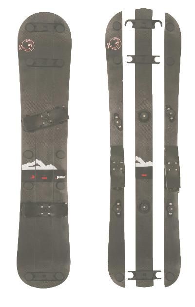 Splitboard 3-teiler t3 12/13