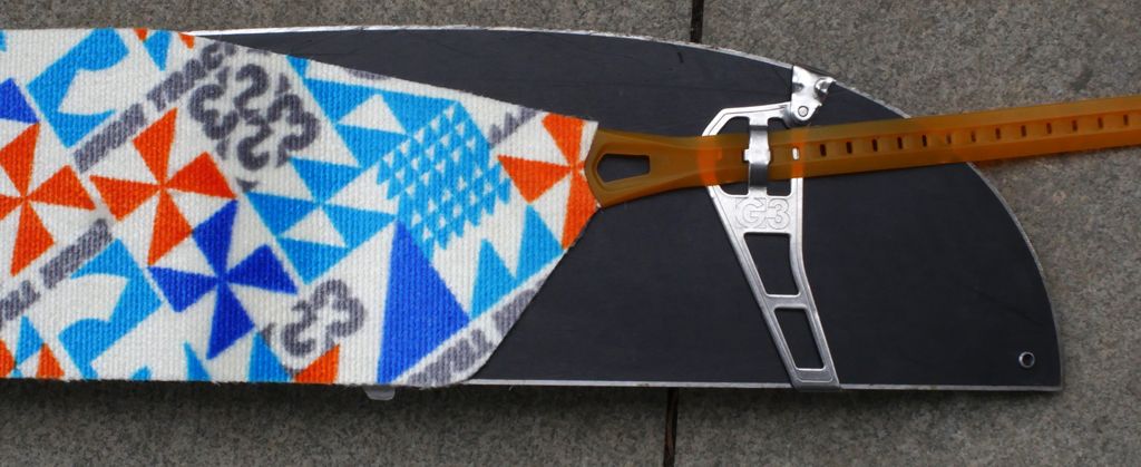 G3 Alpinist Splitboard High Traction Climbing Skins Tail Connector
