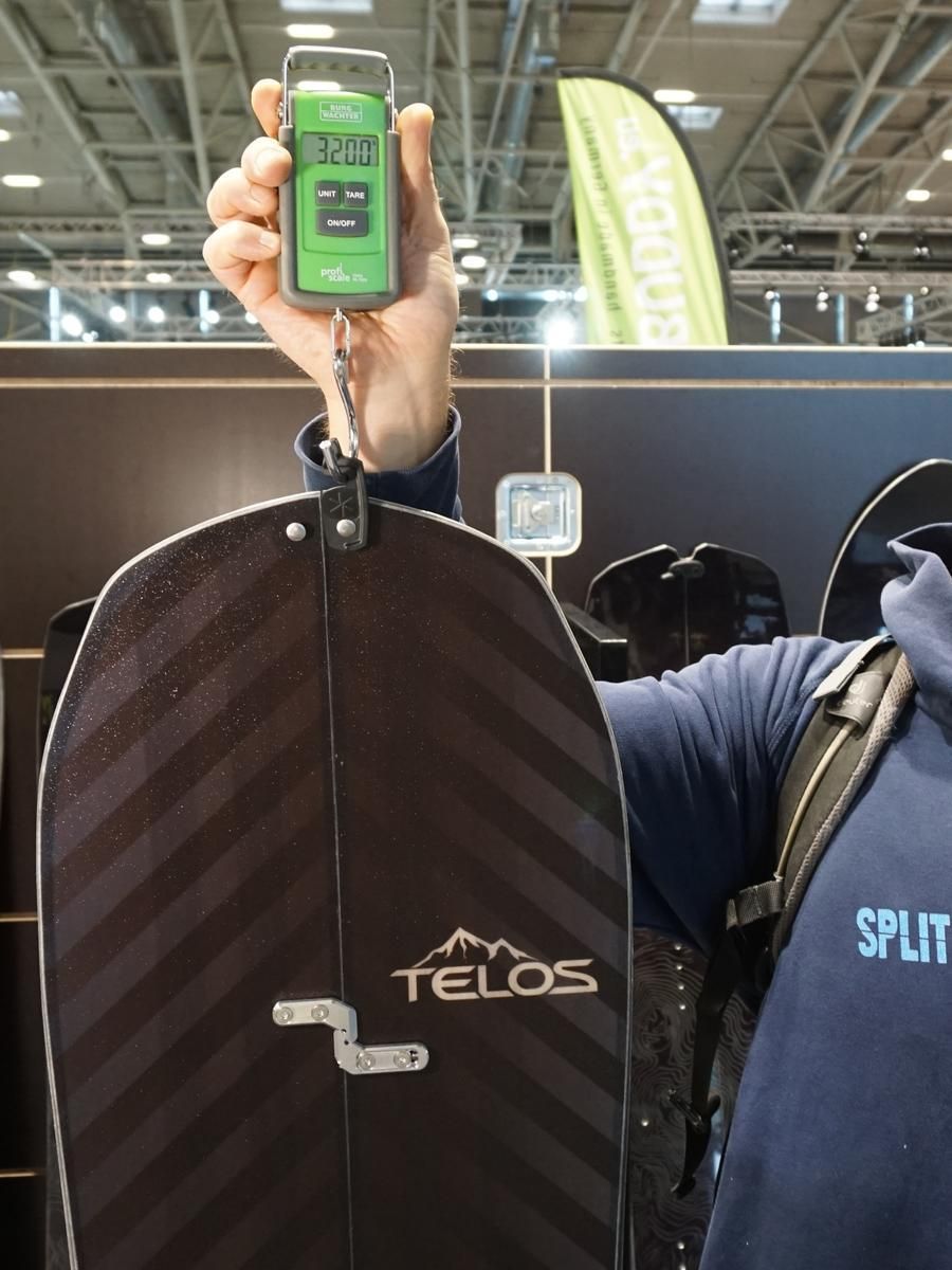3200g / 153cm Splitboard weight