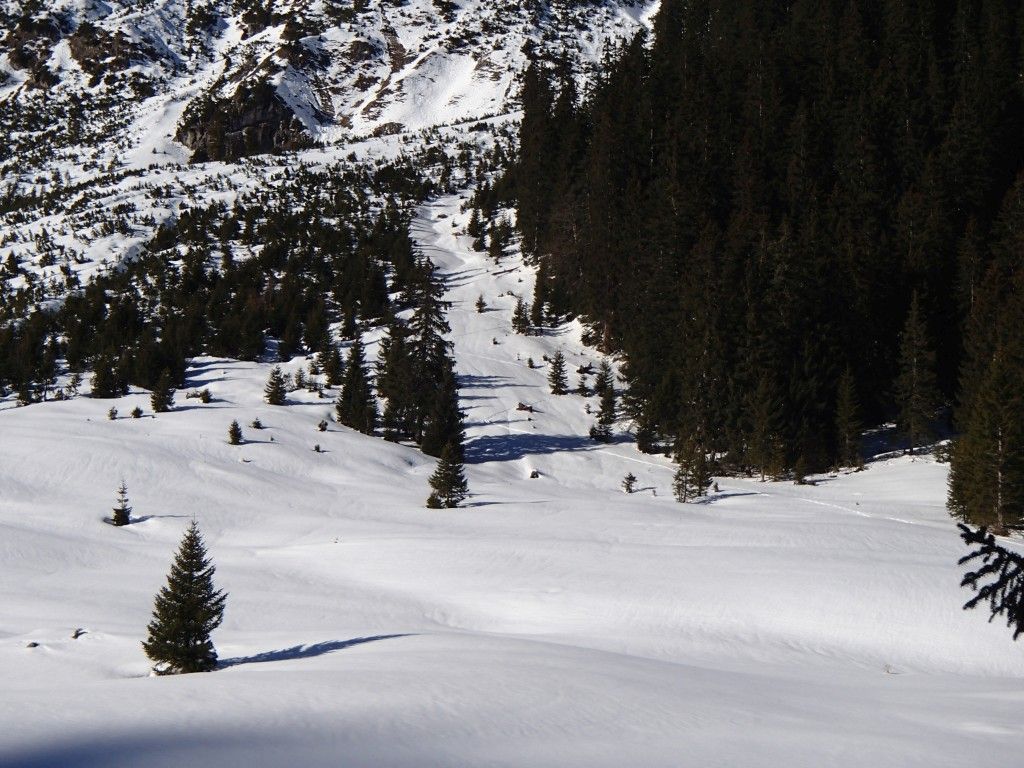 Soiernspitze - Süd-Ost Flanke Soiernspitze - Süd-Ost Flanke