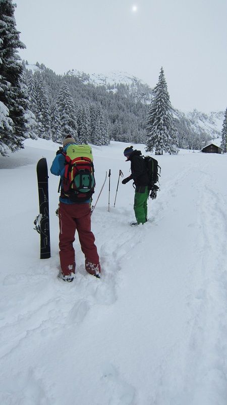 Eselweg to Rappenseehütte Eselweg to Rappenseehütte