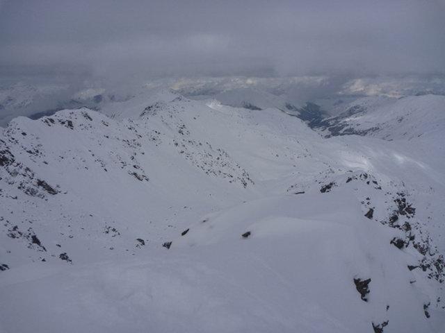 Rastkogel nach Hochfügen Rastkogel nach Hochfügen
