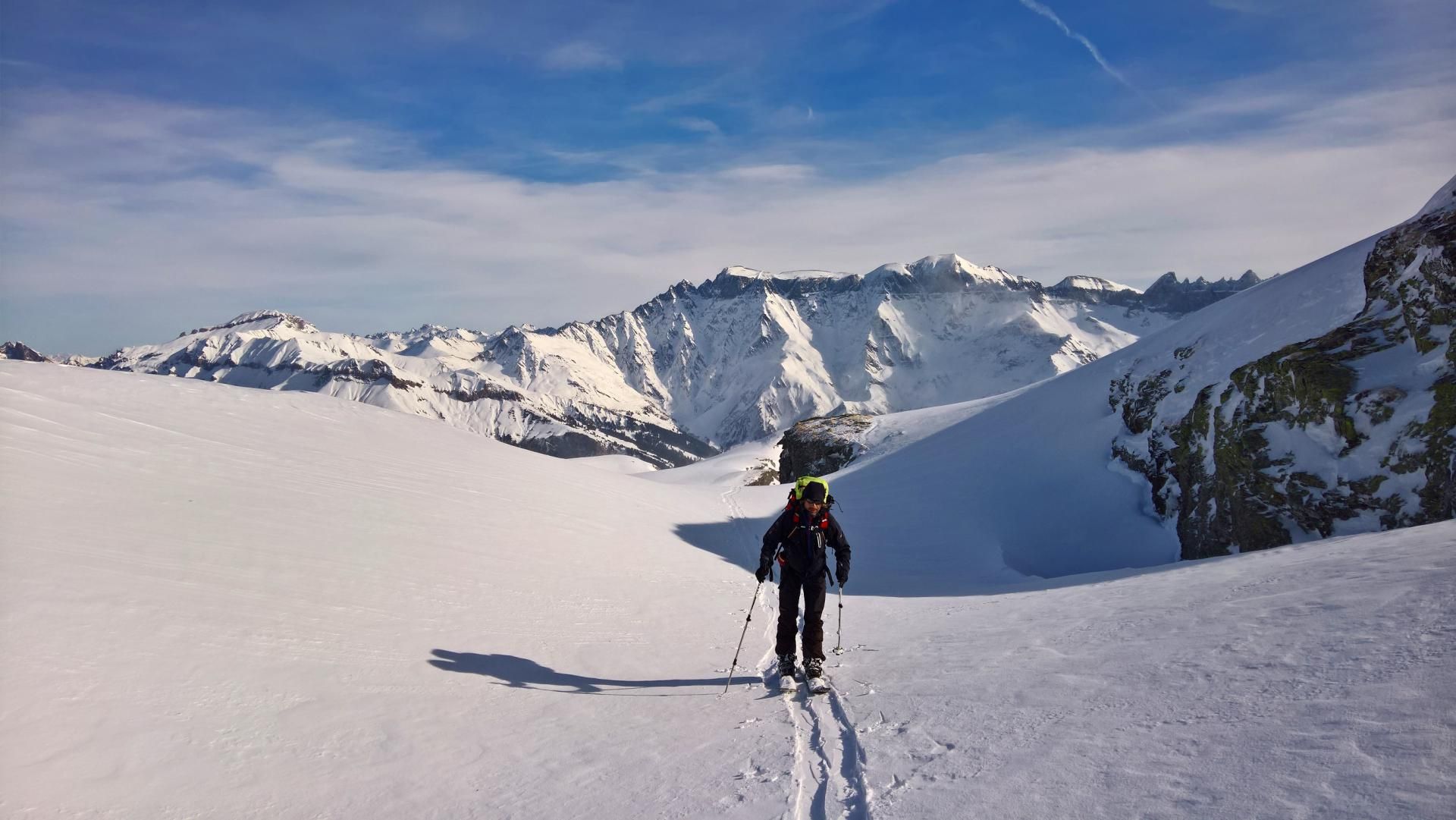 Chli Chärpf vom Skigebiet Elm Chli Chärpf vom Skigebiet Elm