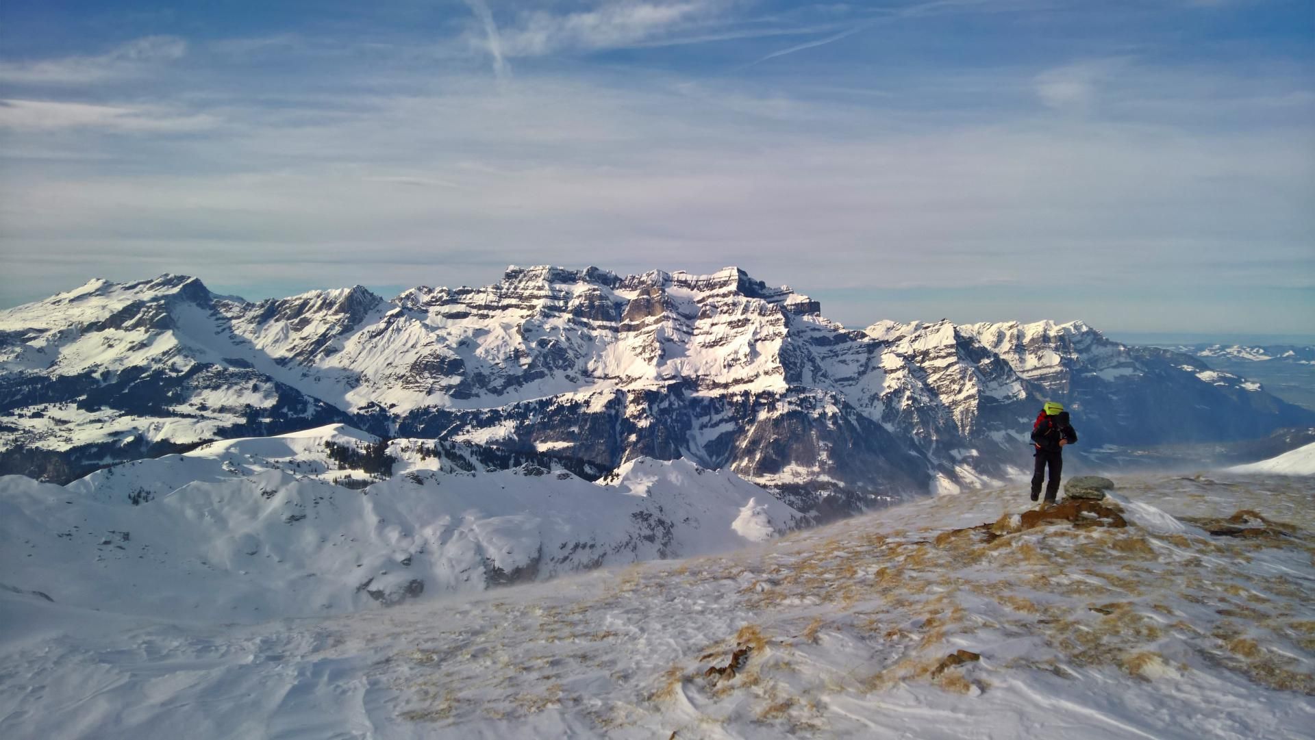 Chli Chärpf vom Skigebiet Elm Chli Chärpf vom Skigebiet Elm