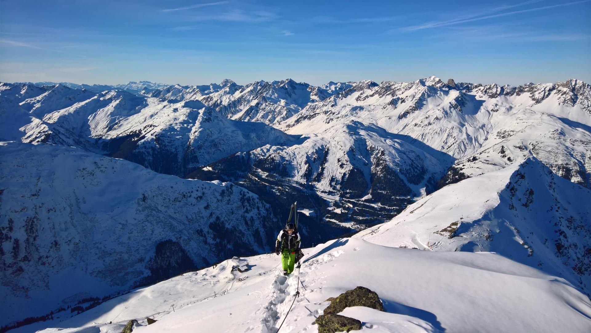Winterklettersteig St. Anton Winterklettersteig St. Anton