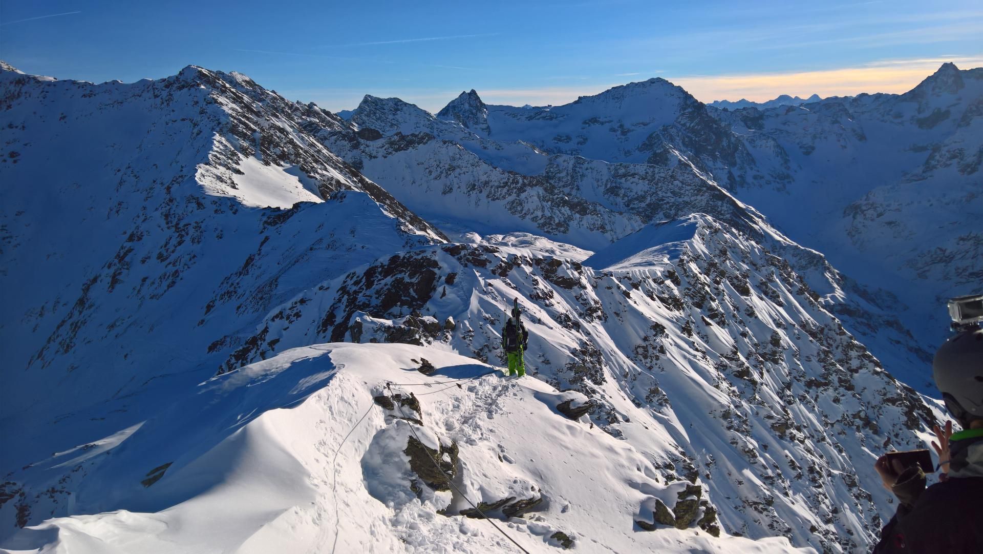 Winterklettersteig St. Anton Winterklettersteig St. Anton