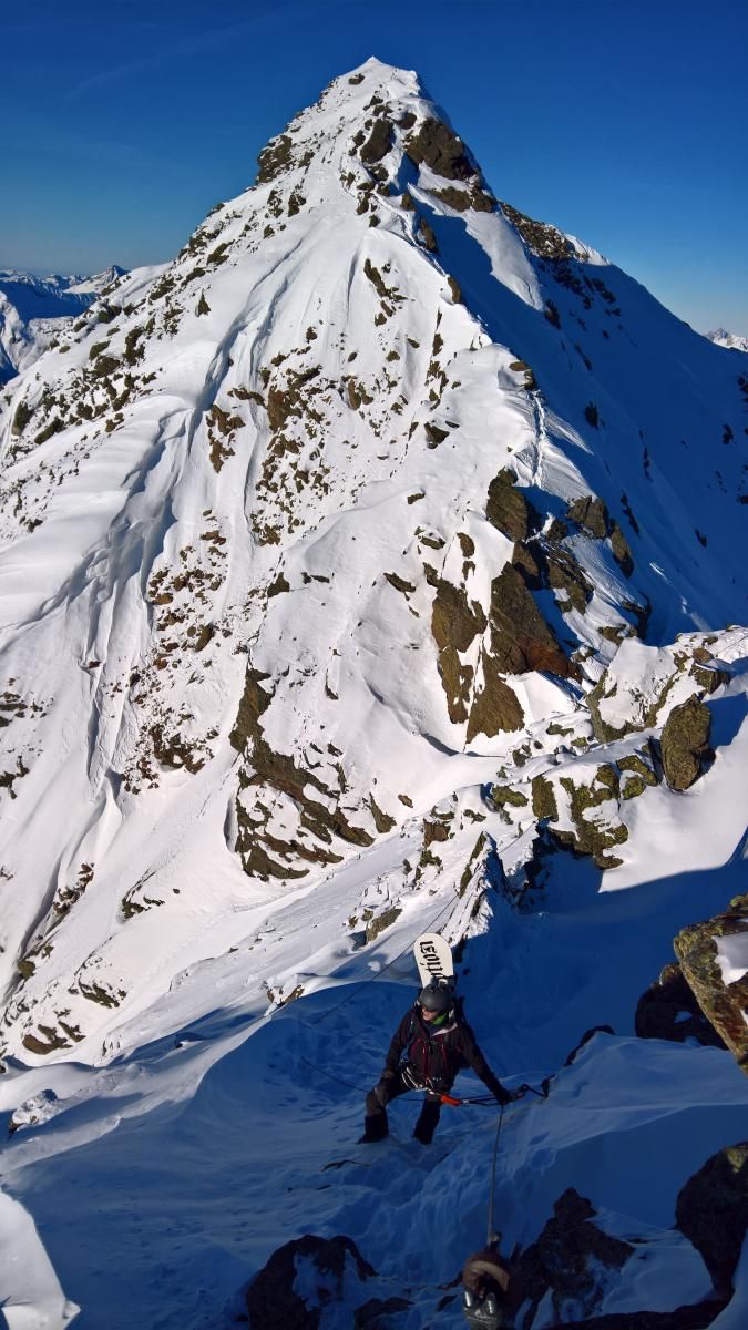 Winterklettersteig St. Anton Winterklettersteig St. Anton