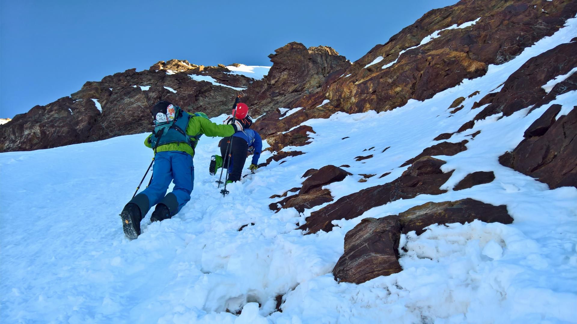 Schneeglocke und Piz Grambola
