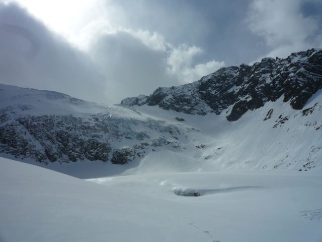 Zuckerhuetl across Pfaffenferner