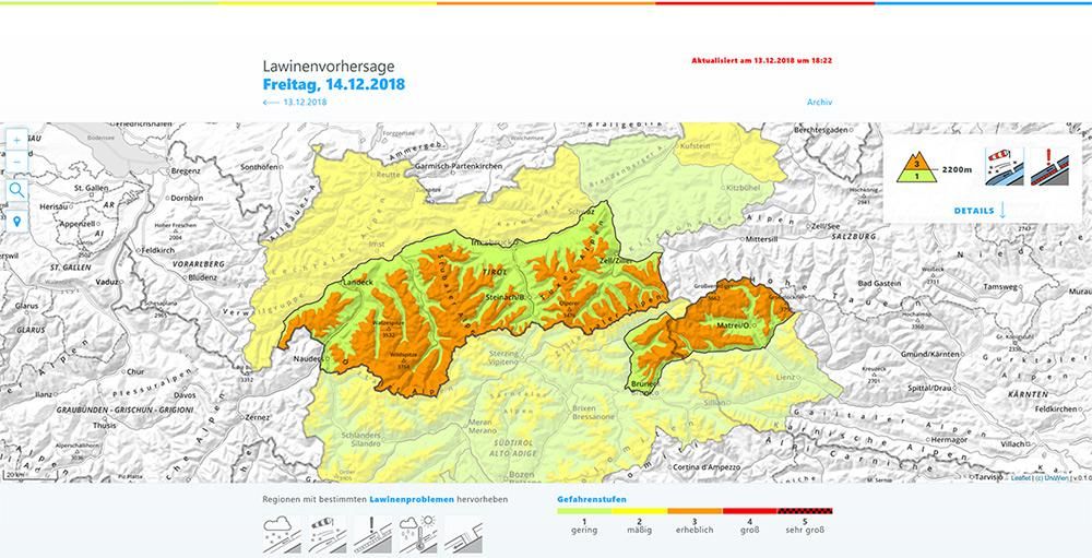 (C) Euregio-Lawinenlagebericht (ALBINA)