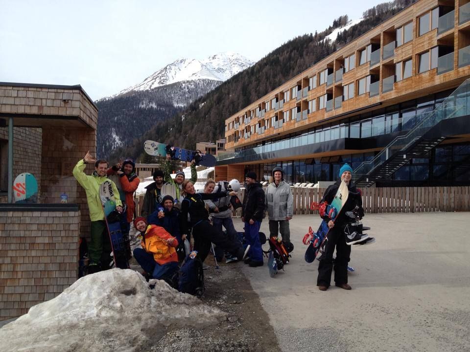 Ausgelassene Stimmung beim Völkl Split & Freeride Camp Ausgelassene Stimmung beim Völkl Split & Freeride Camp