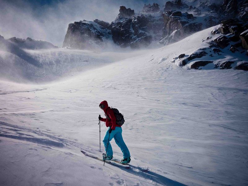 Anne Flore Marxer splitboarding Anne Flore Marxer splitboarding