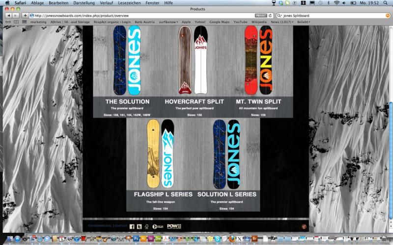 Splitboards Jones