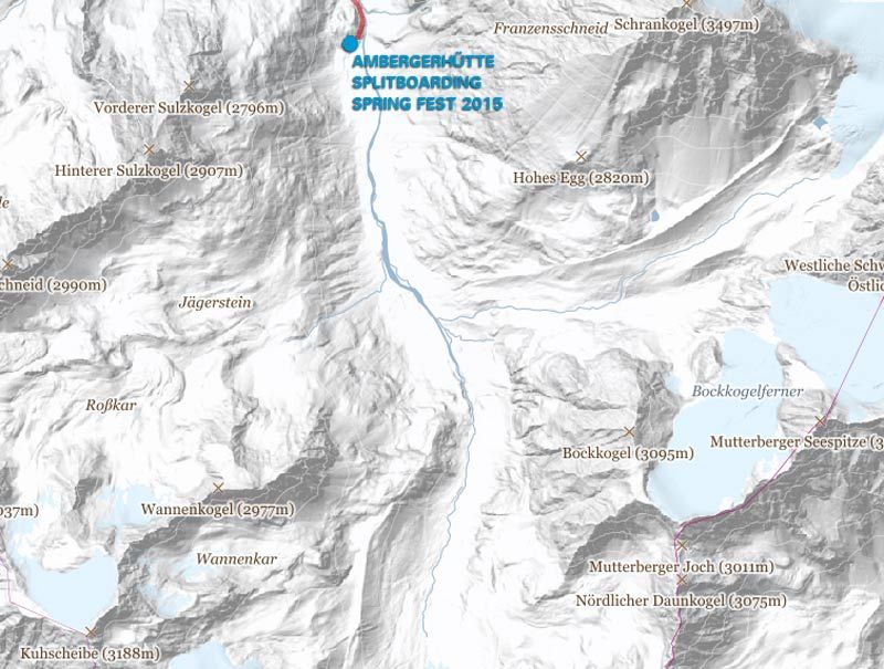 Location Amberger Hütte Location Amberger Hütte