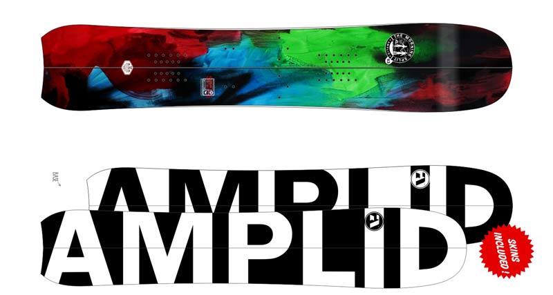 Splitboard Amplid Morning Split 13-14 Design Splitboard Amplid Morning Split 13-14 Design