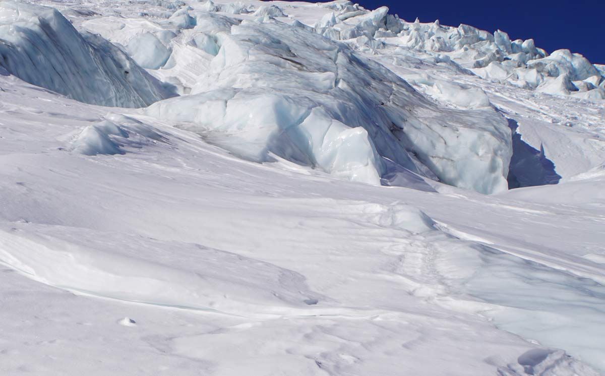 Icy Rognons Gletscher