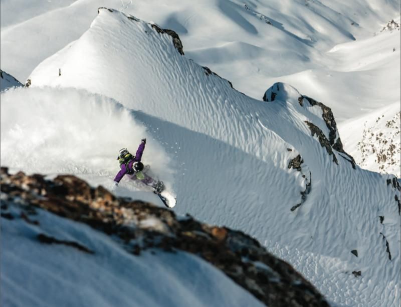 Unity Dominion Splitboard riding