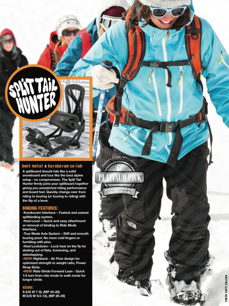 Gnu Splitboard B-Pro hiking up Gnu Splitboard B-Pro hiking up