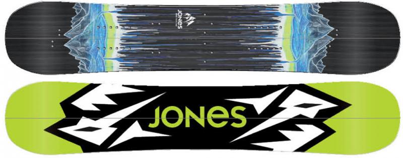 Jones Splitboard Mountain Twin Design 13-14: Jones Splitboard Mountain Twin Design 13-14: