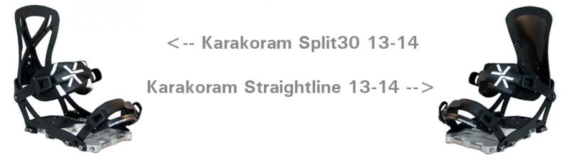 Karakoram Splitboard Bindung Split30 Karakoram Splitboard Bindung Split30