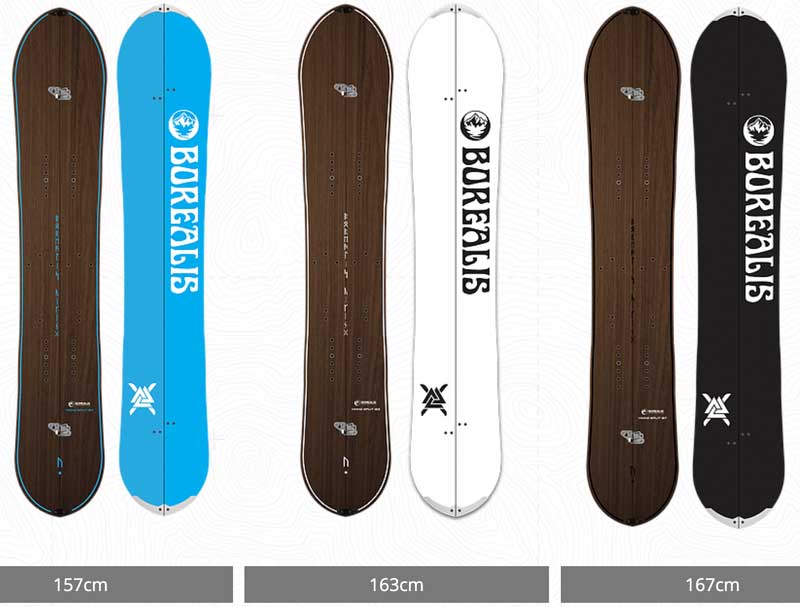Design Übersicht Borealis Viking Split