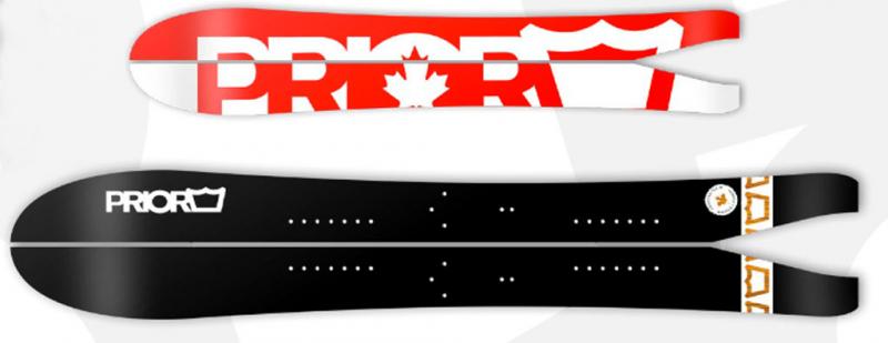 Prior Splitboard Swallowtail Designvorschlag 13-14 Prior Splitboard Swallowtail Designvorschlag 13-14