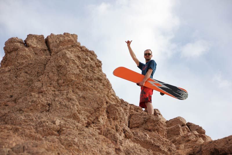 Sandboarding South Sinai 3