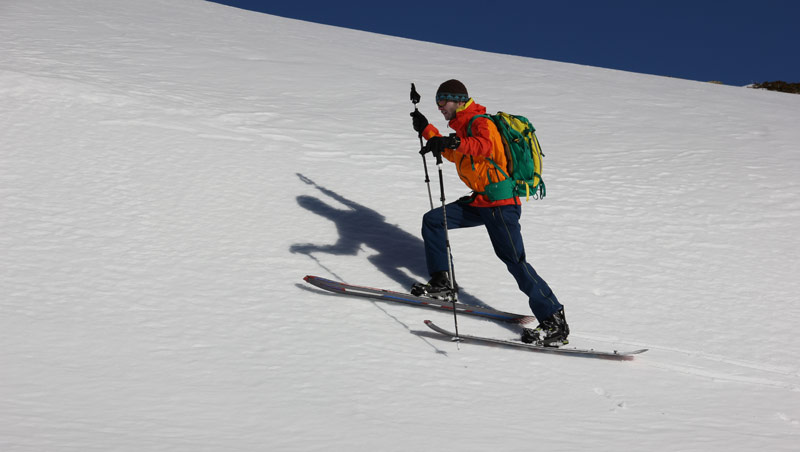 Splitboard Aufstieg