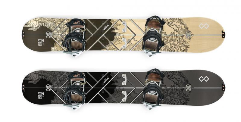 Splitsticks Splitboard Slasher Design 13-14
