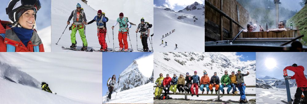 Völkl Split & Freeride Camps Kollage Völkl Split & Freeride Camps Kollage